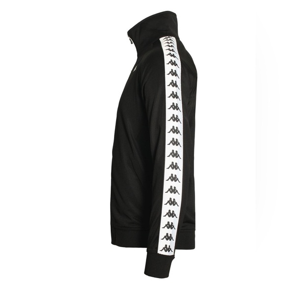 Kappa Black Jacket with White Logo Accents - Picture 3 of 3